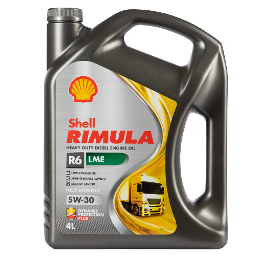 Моторное масло SHELL 5W30 RIMULA R6 LME, 4л (SHELL: SHELL 5W30 RIMULA R6 LME4)